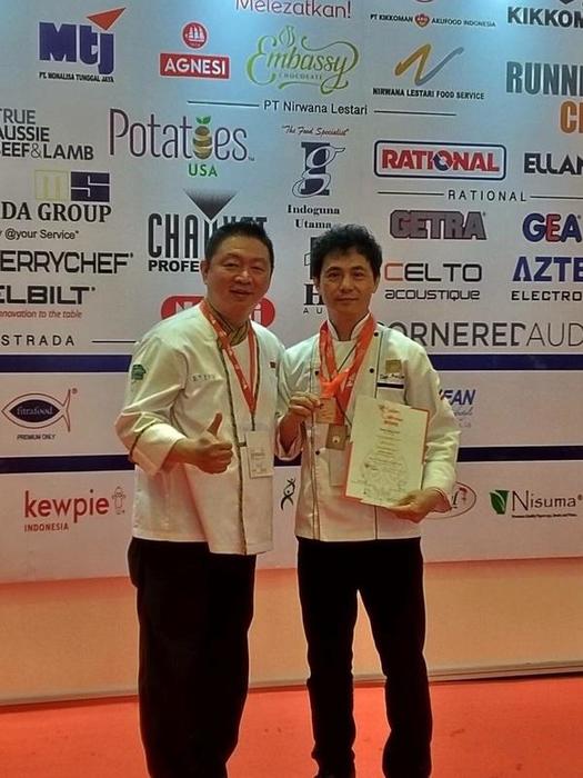 2019印尼第12屆沙龍廚藝競賽榮獲1金2銀5銅1佳作圖片